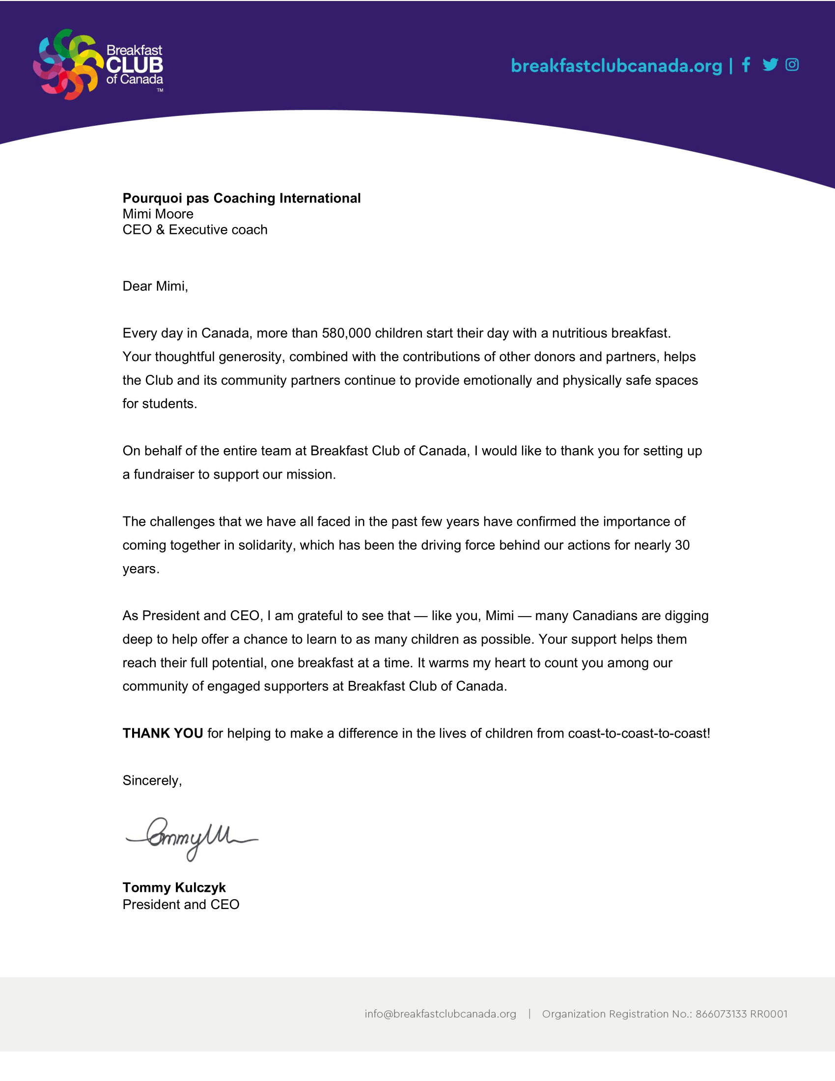 Thank You Letter_Mimi Moore_Pourquoi pas coaching international-1 Thank you Letter- Breakfast Club